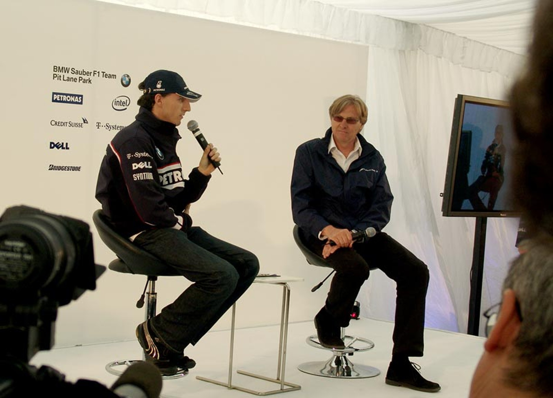 BMW Sauber F1 Pit Lane Park: Kubica - na największy sukces jeszcze czekam!