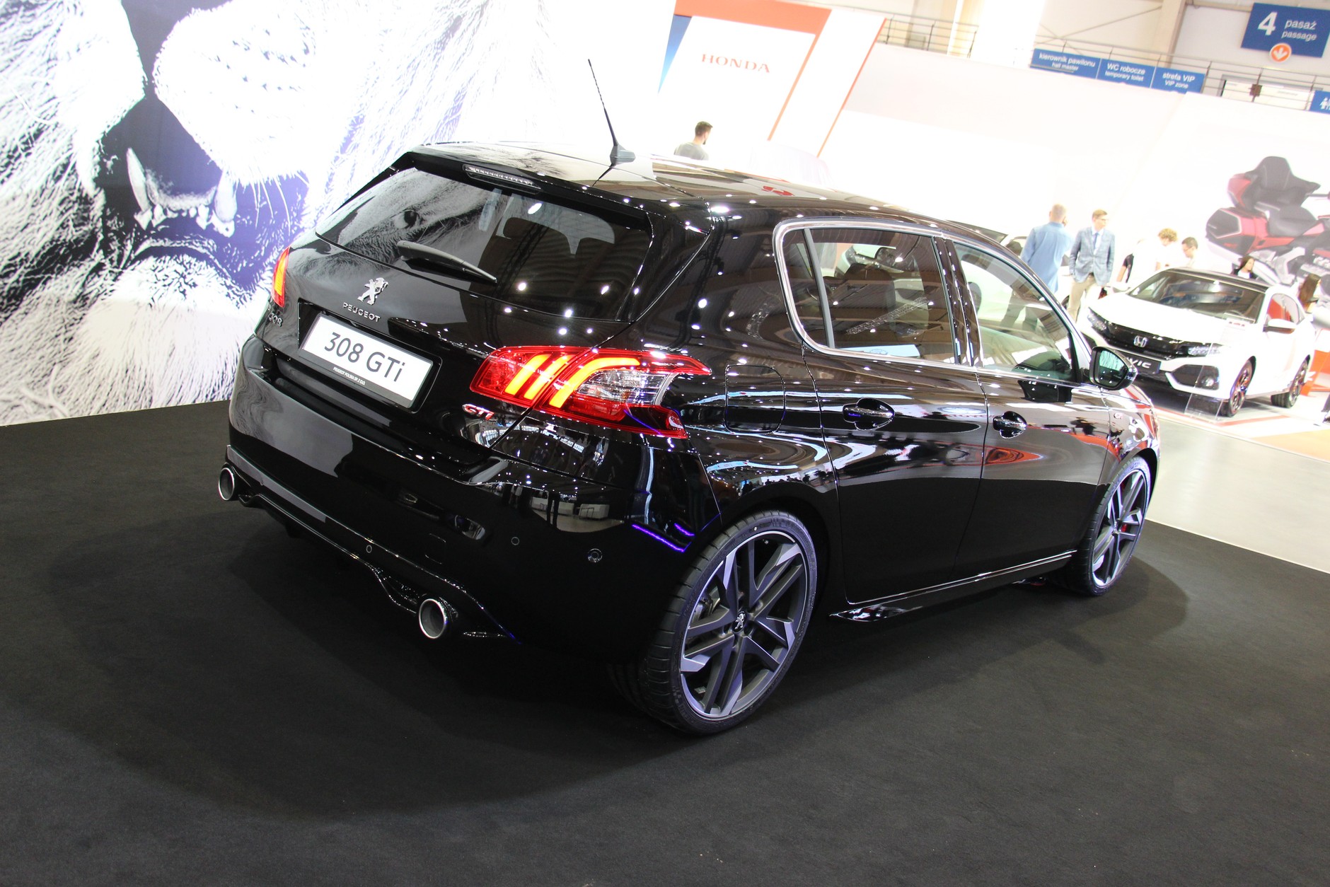 Peugeot podczas Poznań Motor Show