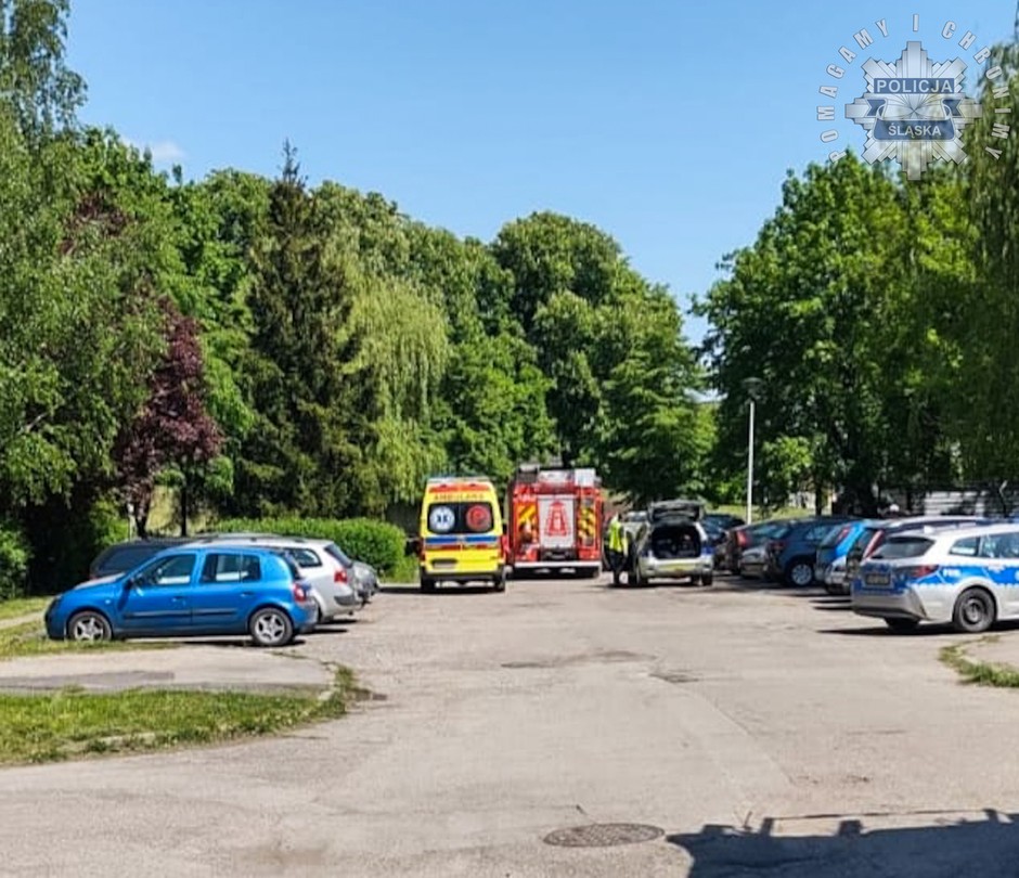 Miejsce, w którym doszło do śmiertelnego potrącenia