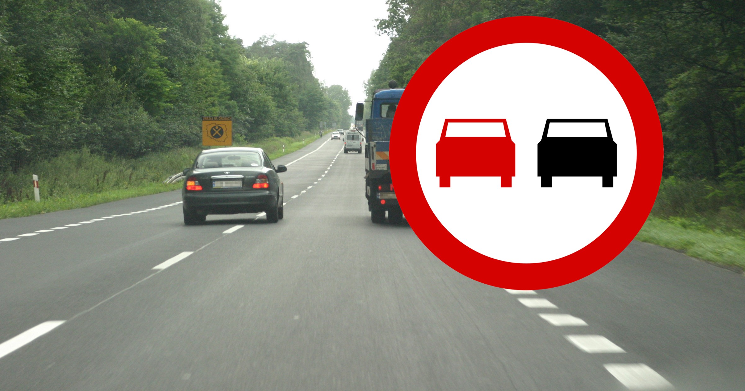 Wyprzedzanie – zdjęcie ilustracyjne