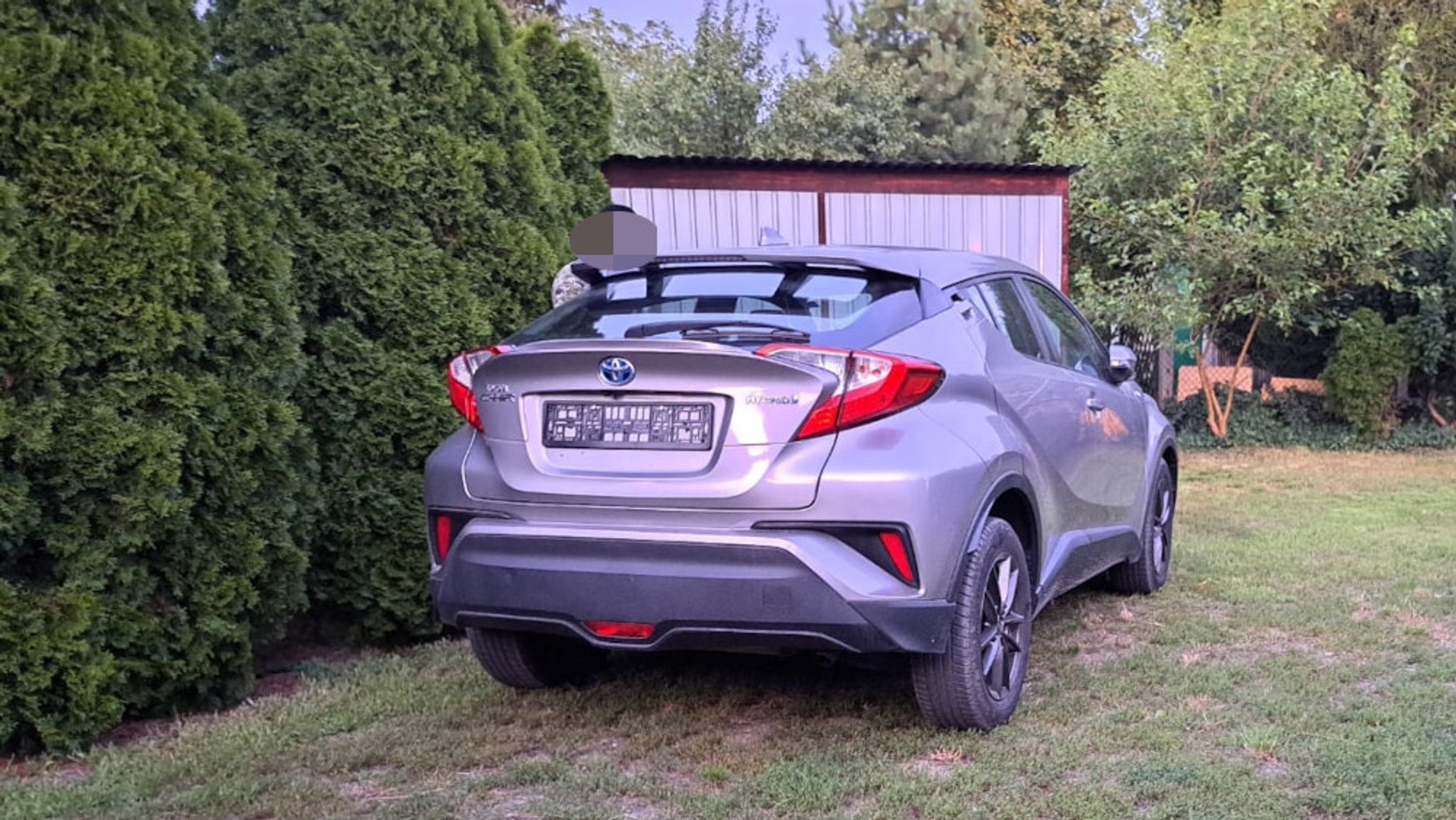 Skradziona Toyota odzyskana przez policję