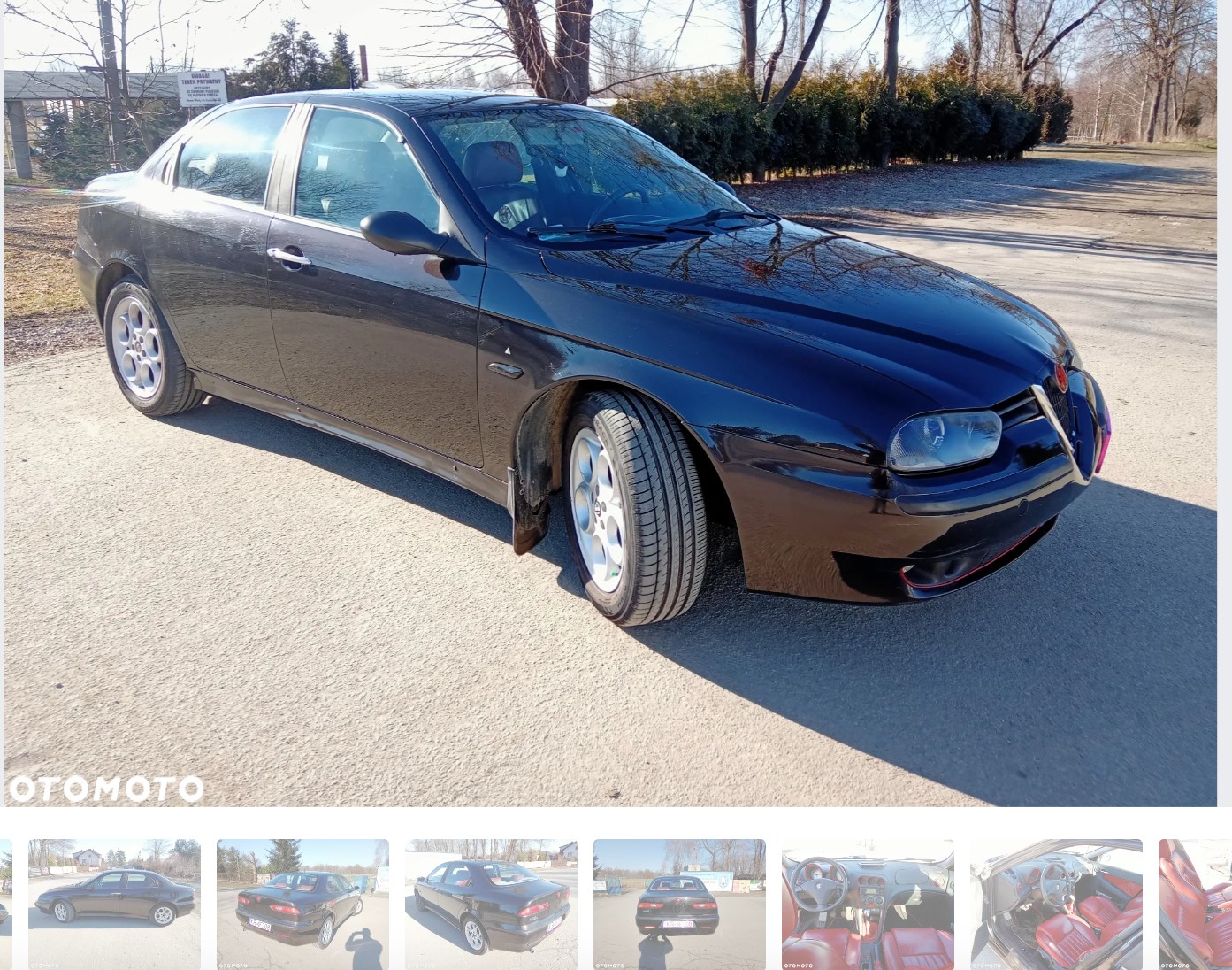 Alfa Romeo 156 z ogłoszenia