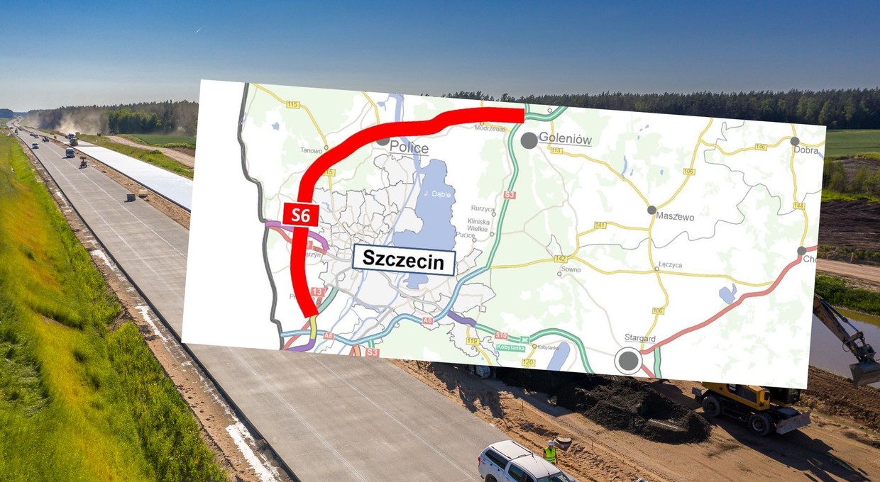 Powstanie nowy fragment Zachodniej Obwodnicy Szczecina. GDDKiA wybrała wykonawcę projektu