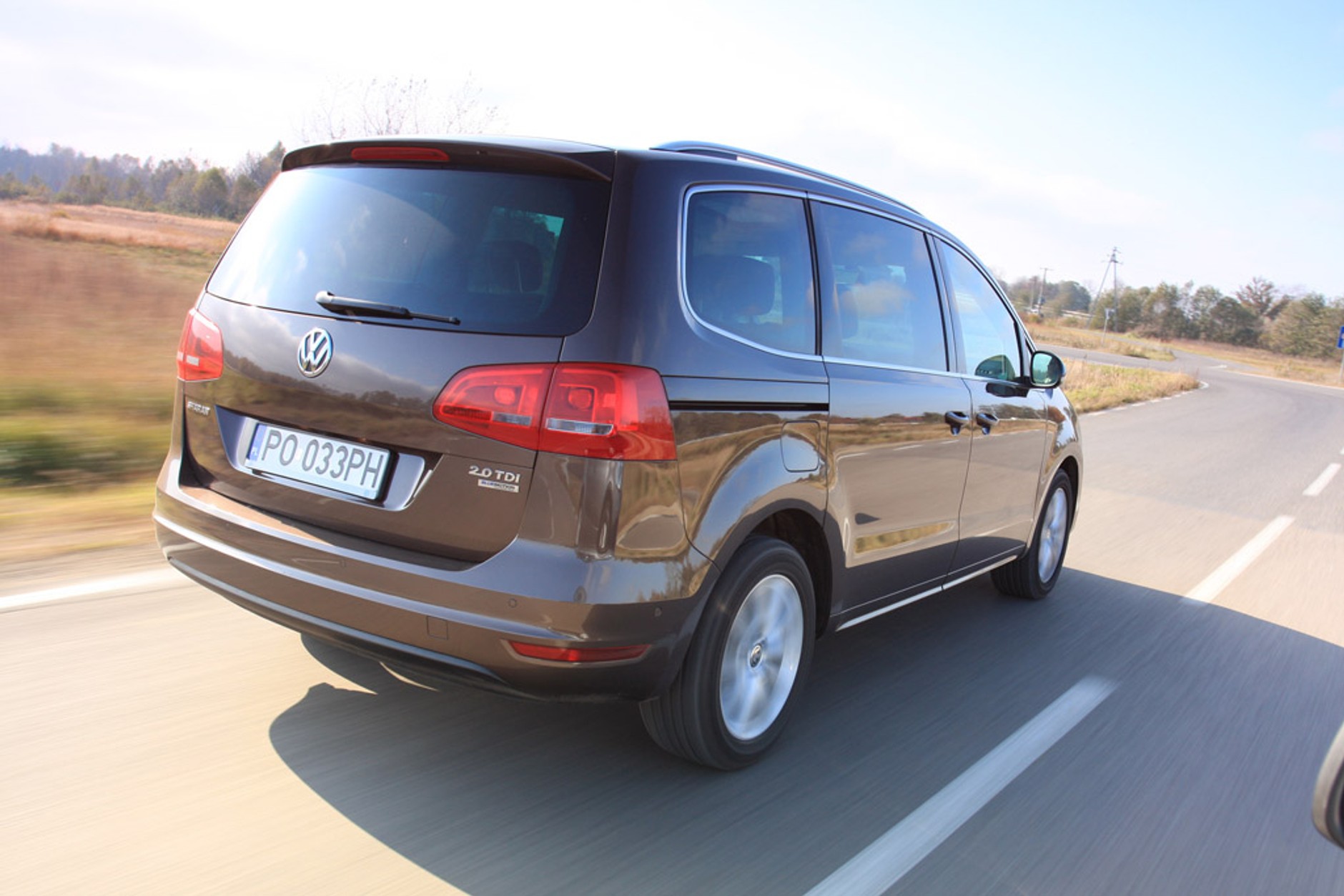 Sharan 2.0 TDI DSG Highline: VW przestał być sknerą