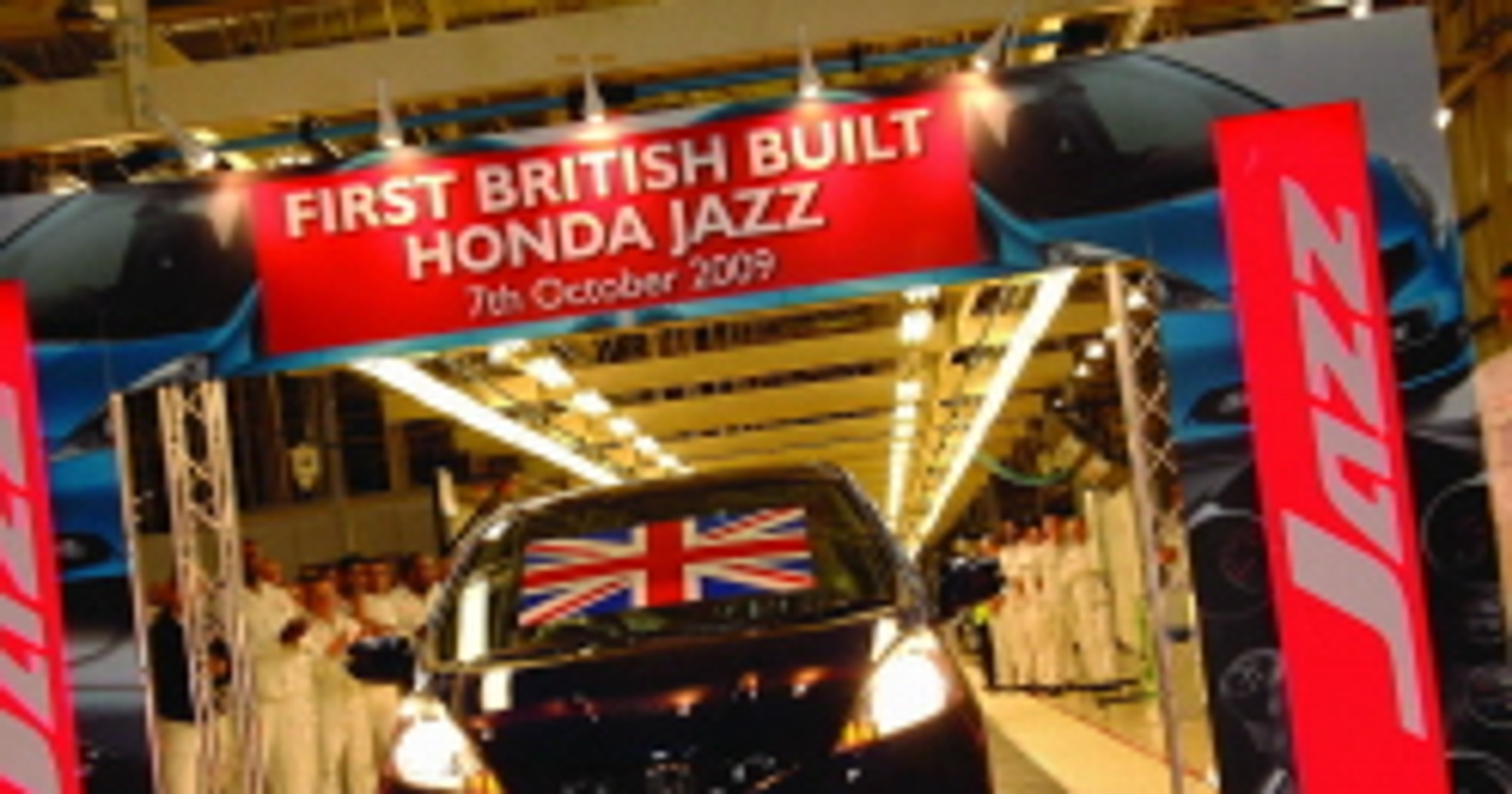 Honda: pierwszy Jazz zjechał z linii w Swindon