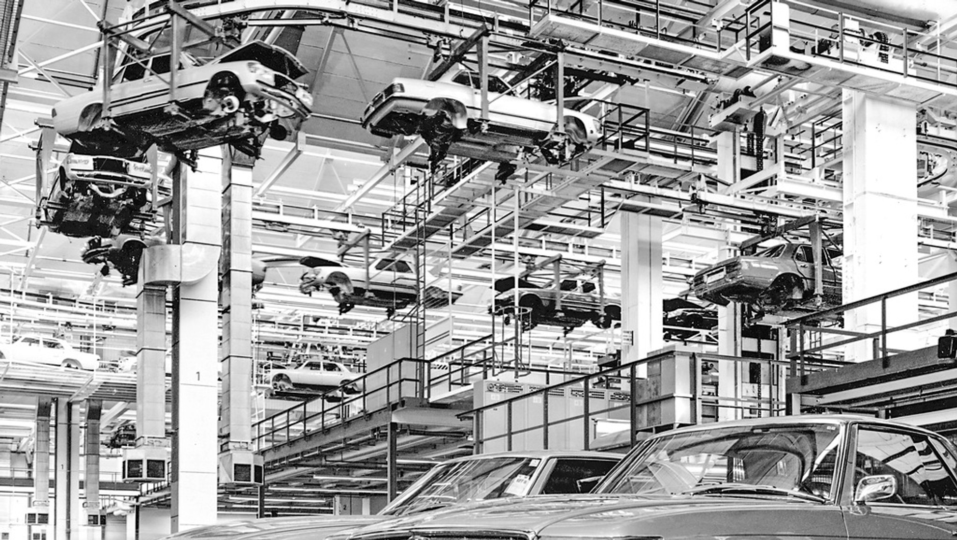 Sindelfingen, 1973 r. Model W 107