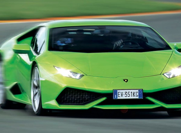 Lamborghini Huracan - Adrenalina i prędkość są zielone