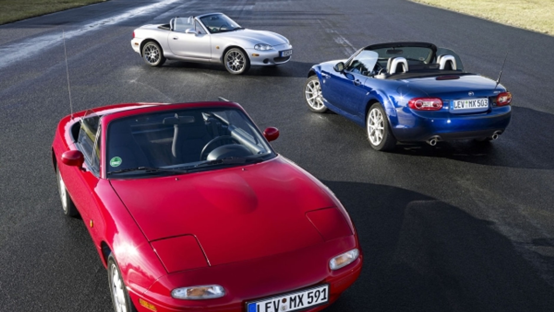 Mazda MX-5 -  3 generacje