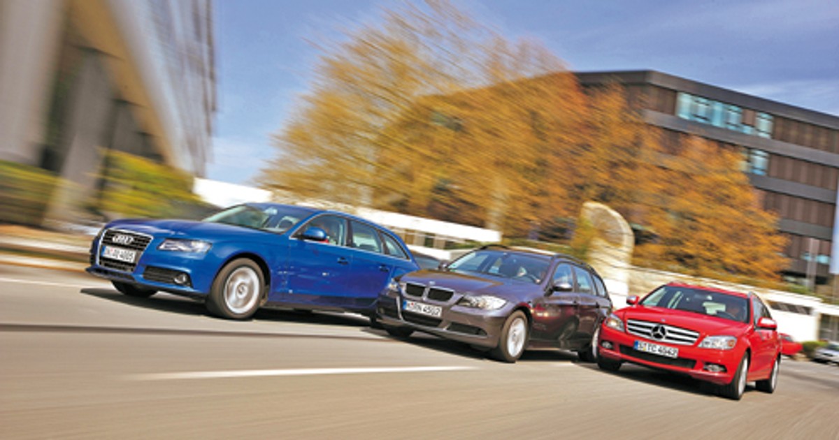 Audi A4 kontra BMW 3 i Mercedes C - Eleganckie i drogie, ale czy praktyczne?