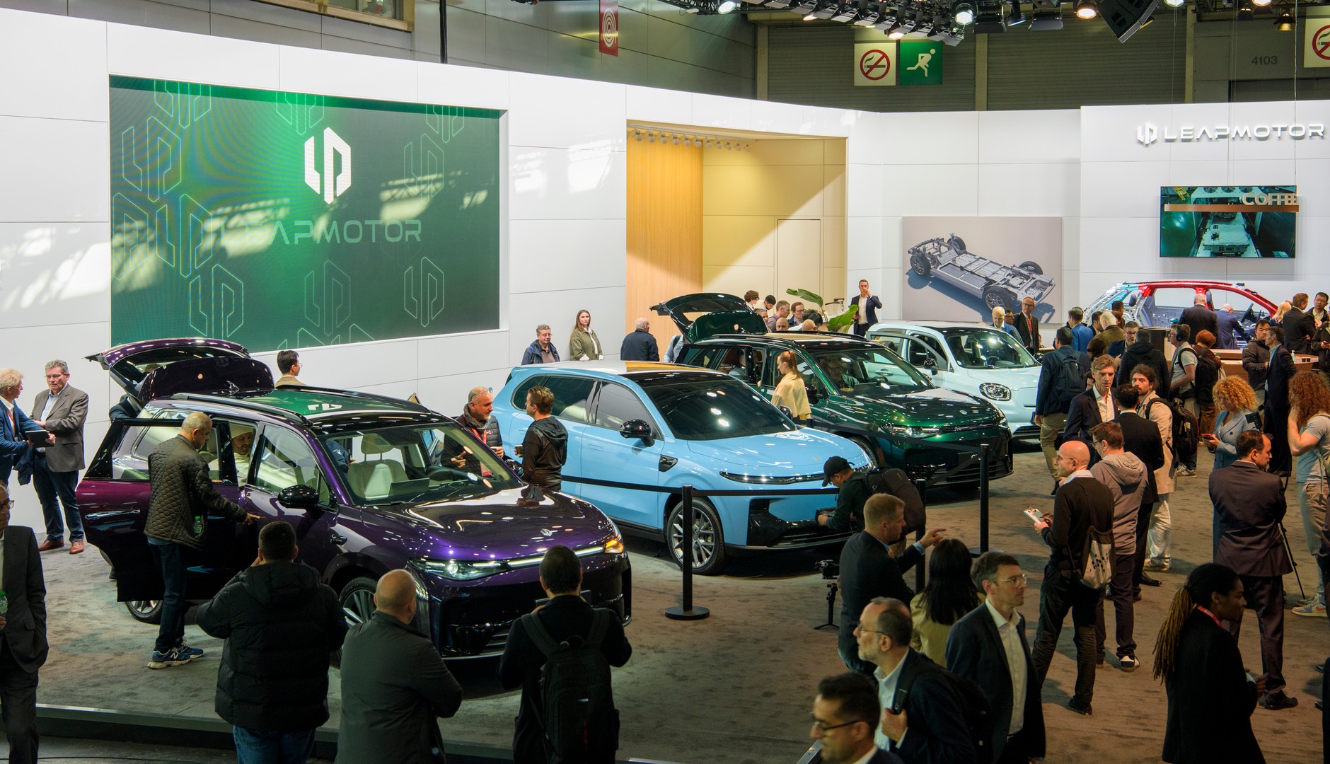 Leapmotor podczas Paris Motos Show