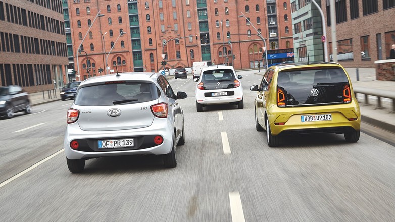 Porównanie: Hyundai i10 kontra Renault Twingo i VW Up!