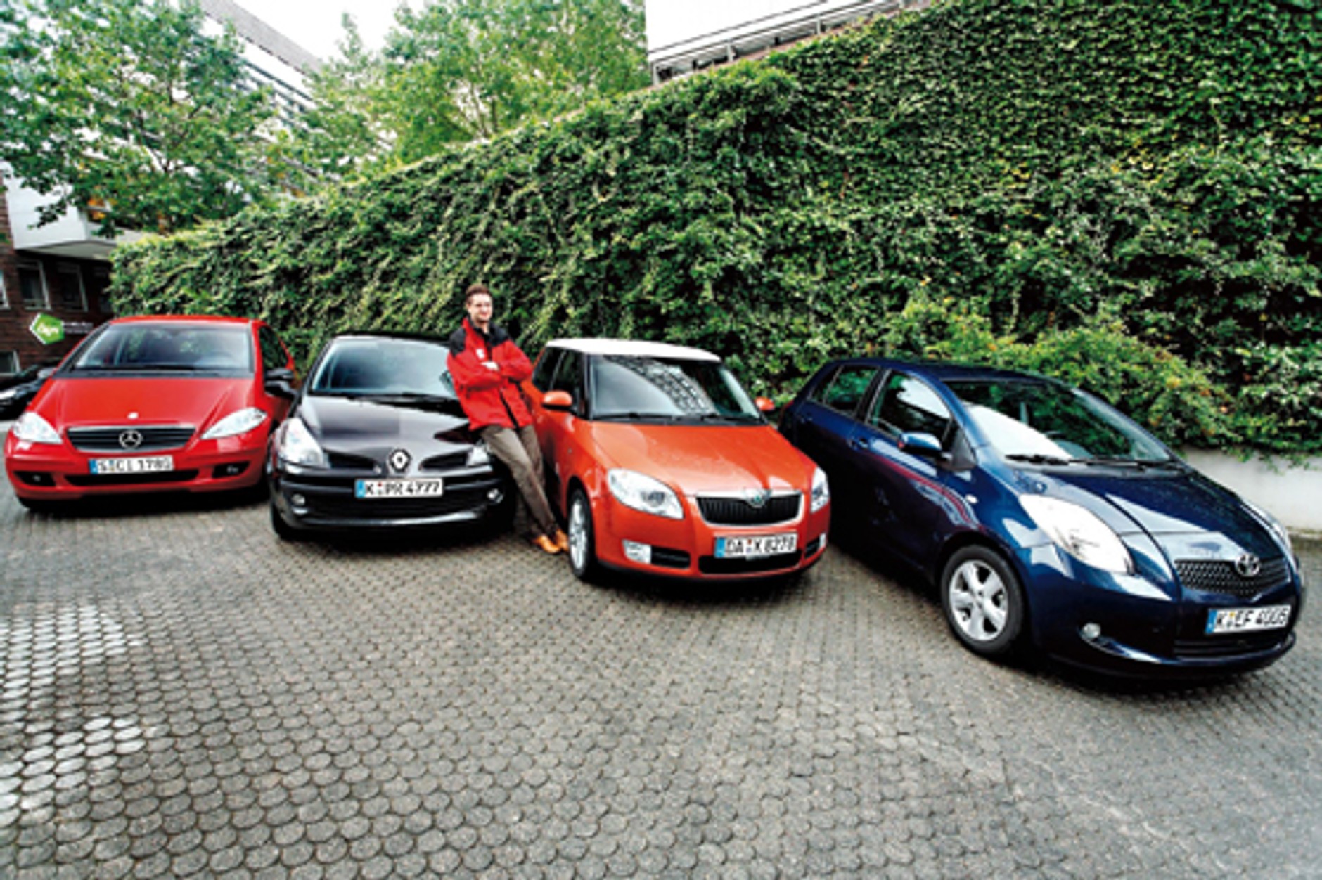 Renault Clio, Skoda Fabia, Toyota Yaris, Mercedes klasay A - Czy nowa Skoda Fabia stanie się przebojem?