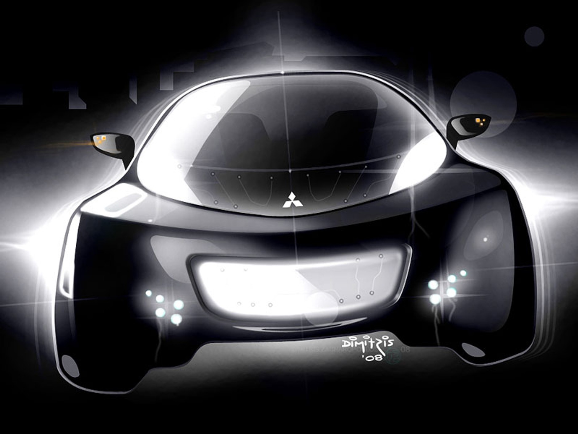 Genewa 2009: sportowy prototyp Mitsubishi o napędzie elektrycznym