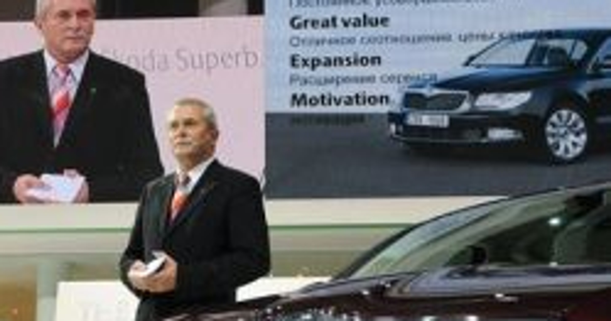 Moskwa 2008: premiera Škody Superb z silnikiem 3,6 FSI
