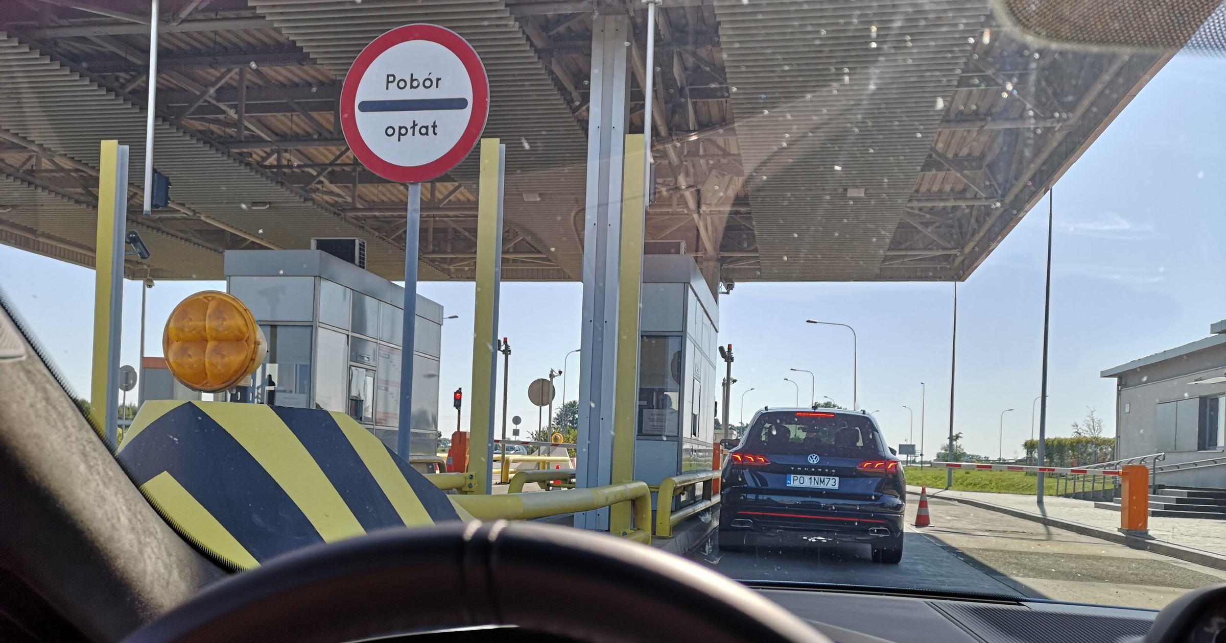 Pobór opłat na autostradzie