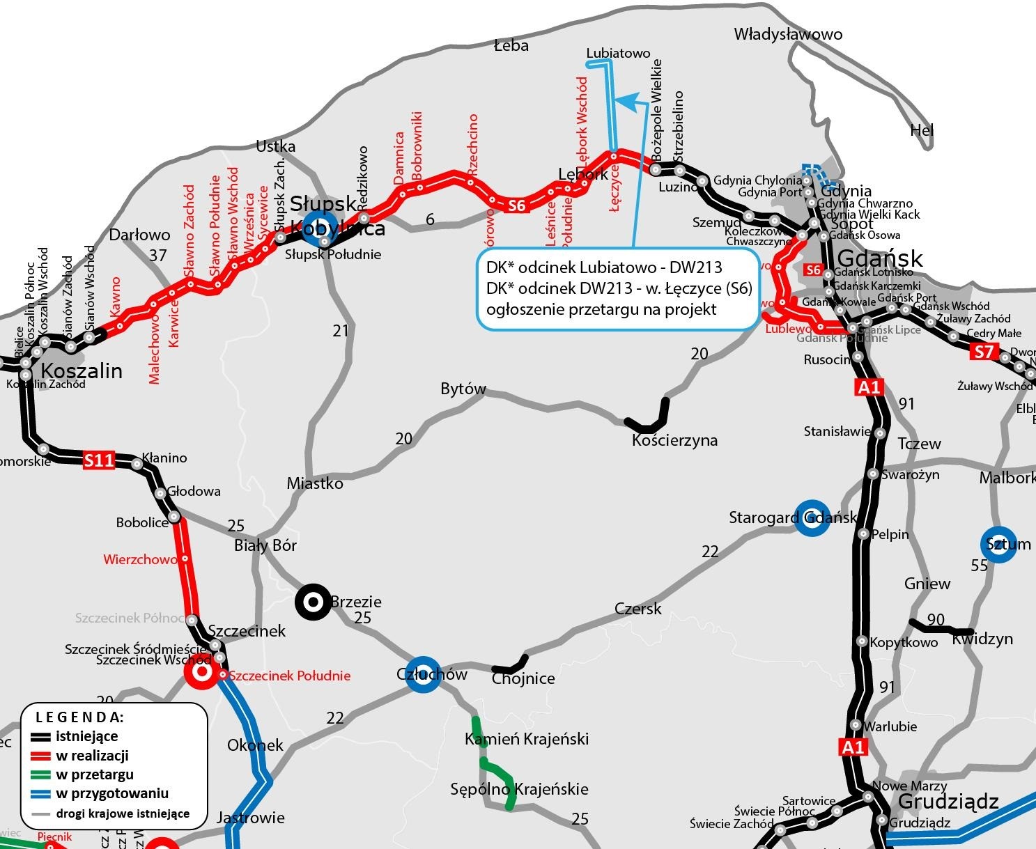 Nowa droga krajowa połączy elektrownię jądrową z trasą S6