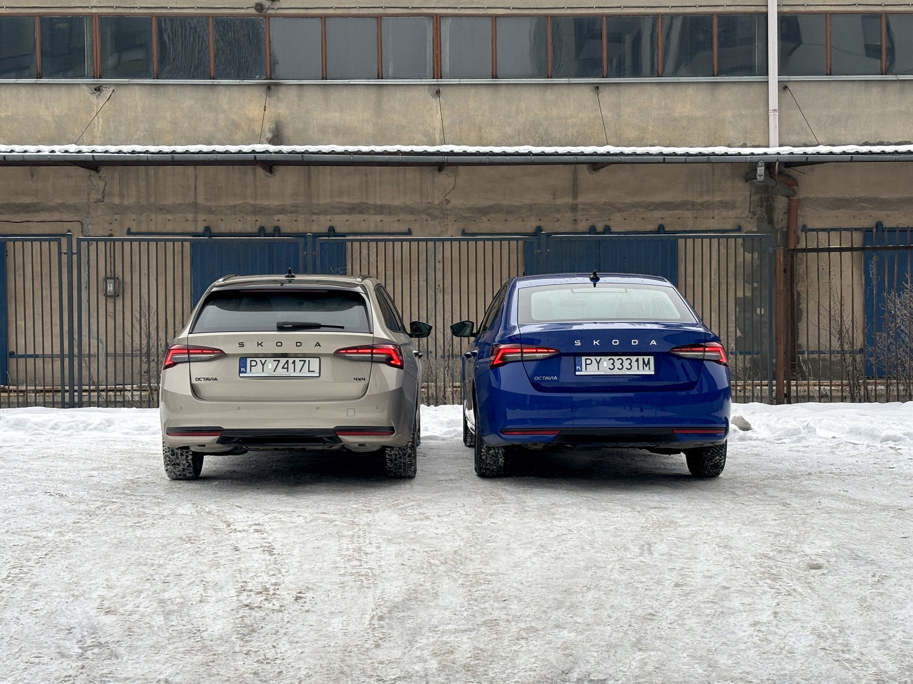 Skoda Octavia Combi Sportline i Skoda Octavia Liftback Essence