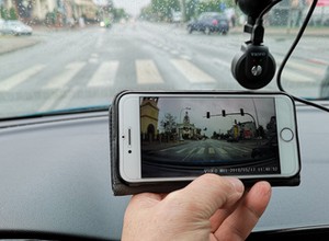 Test VIOFO WR1 – niedroga kamera z WiFi