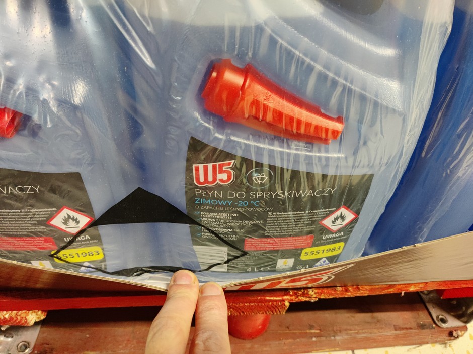 Płyn do spryskiwaczy W5 w Lidl - 24,99 zł