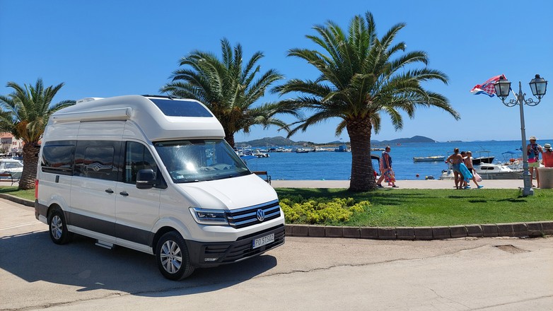 Volkswagen Grand California – kamperem do Chorwacji