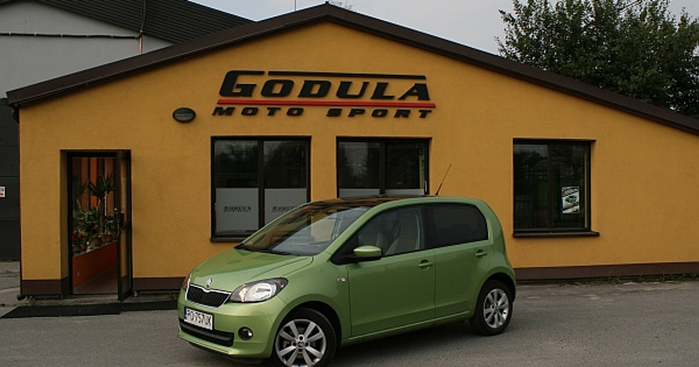 Skoda Citigo na hamowni