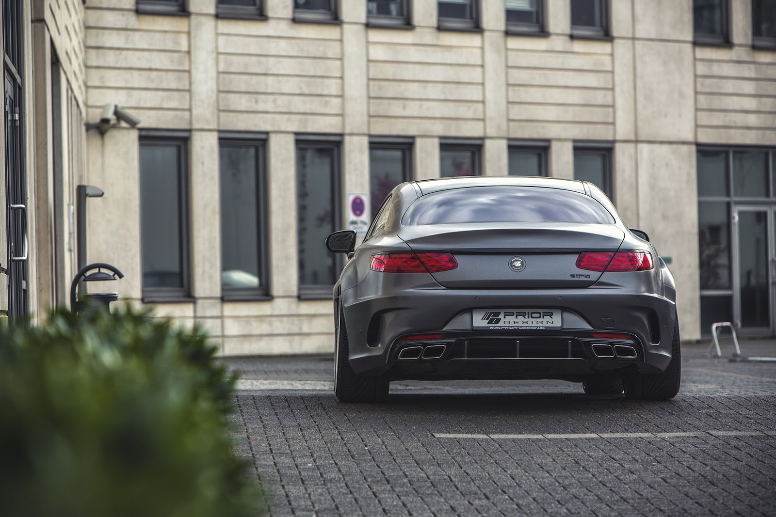 Przypakowana S-klasa Coupe od Prior-Design