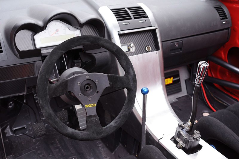 Driftujący Scion tC