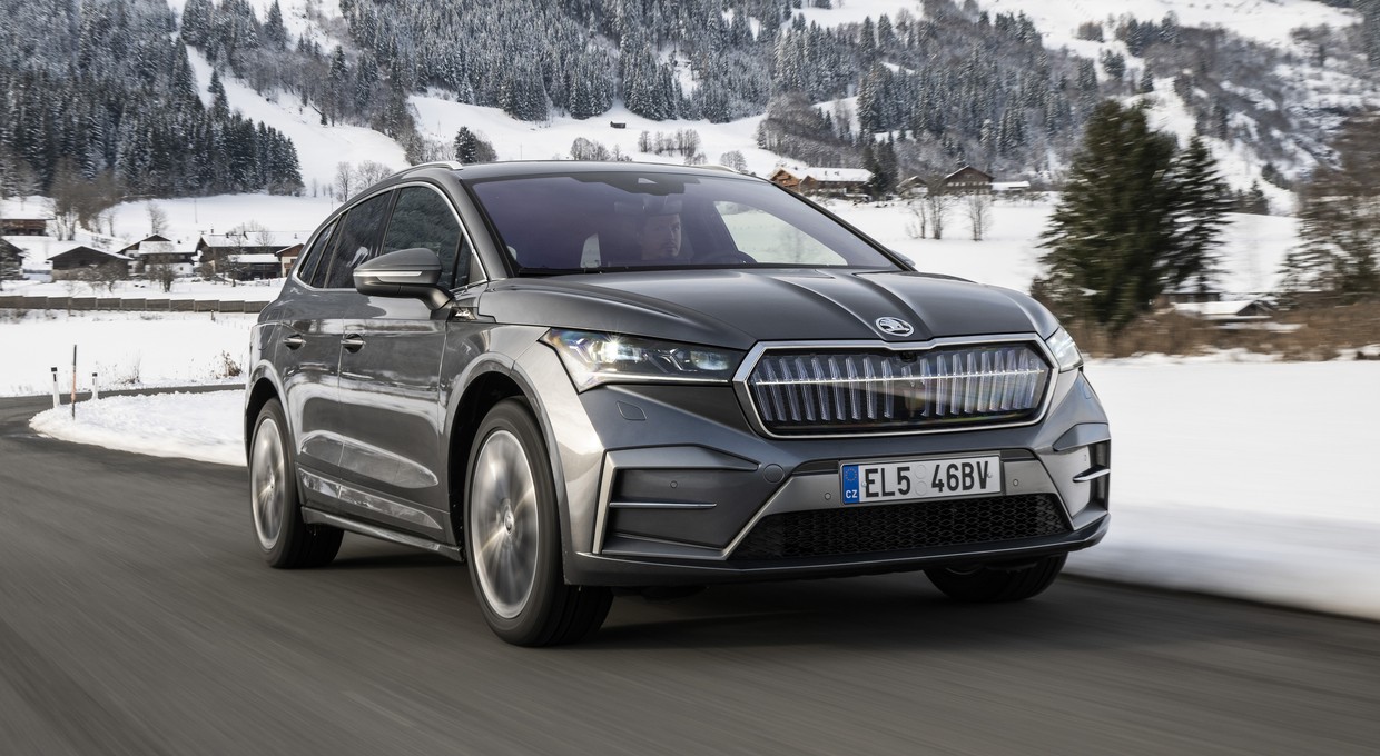 Enyaq przestał być iV. Teraz może być luksusową Skodą