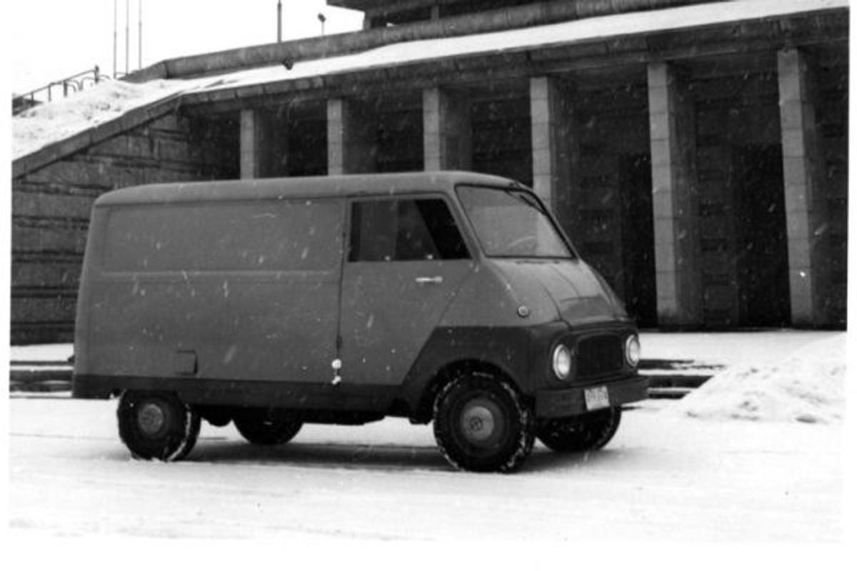 Zapomniana konstrukcja - furgon z FSO rok 1957