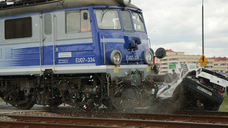 Niebezpieczne przejazdy kolejowe