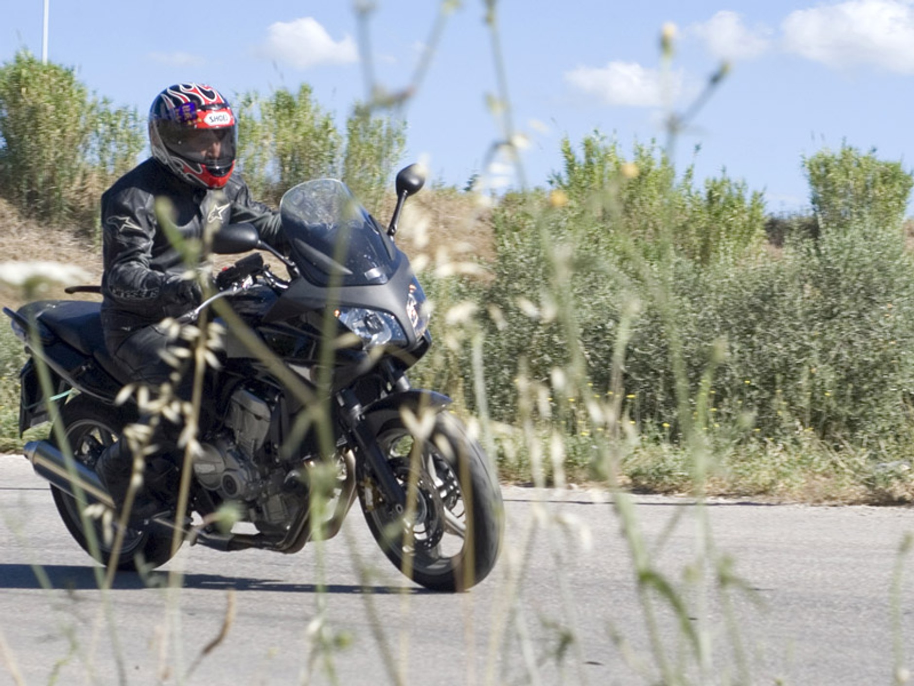 Zdjęcia szpiegowskie: Honda CBF600S prawdopodobnie doczeka się faceliftingu