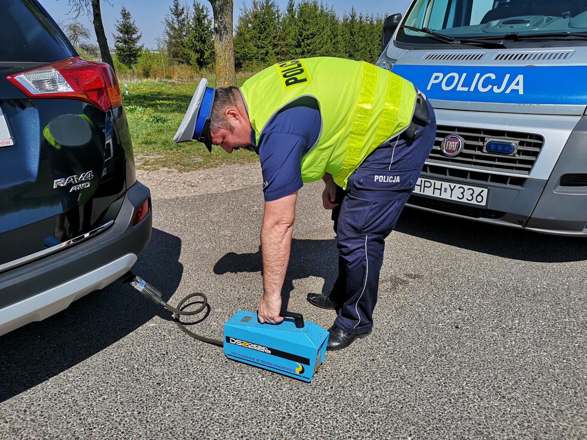 Akcja SMOG - policyjna kontrola