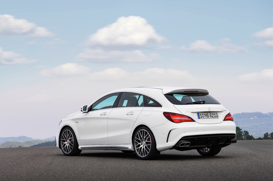 Mercedes-AMG CLA 45 Shooting Brake po liftingu