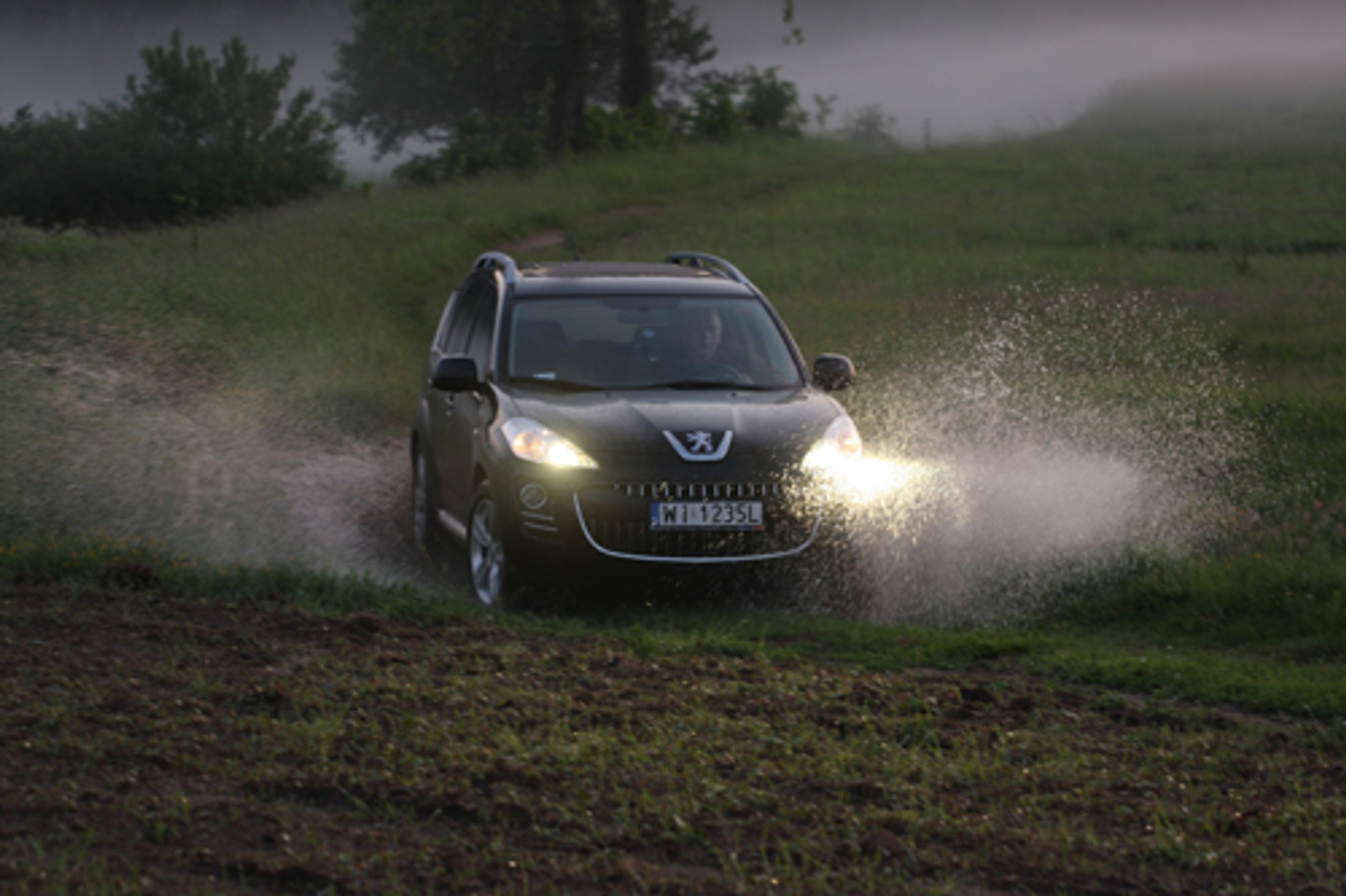 Peugeotem 4007 po kaszubach - Czyli Spieszyć się powoli