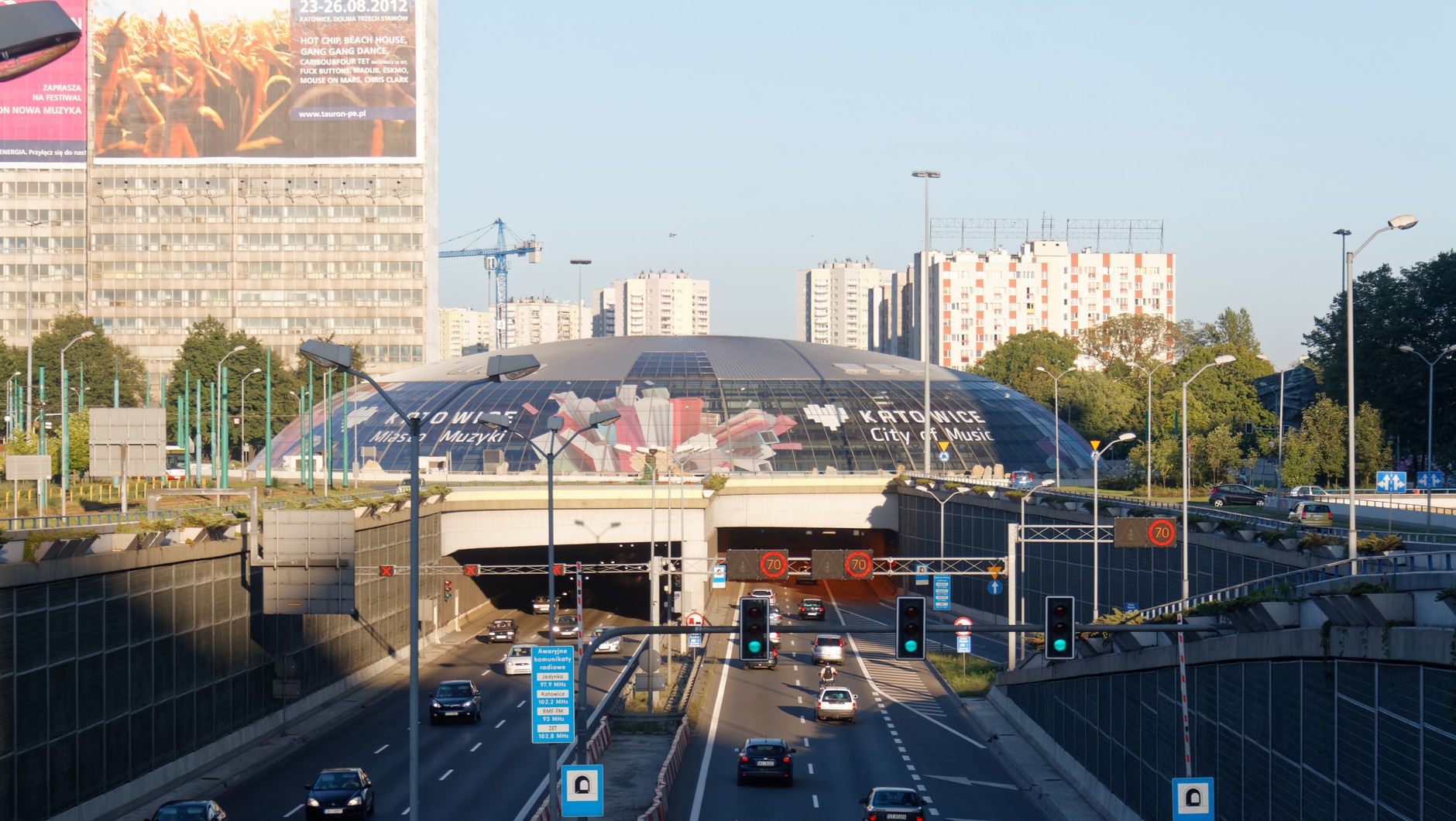 Tunel pod rondem gen. Jerzego Ziętka w Katowicach