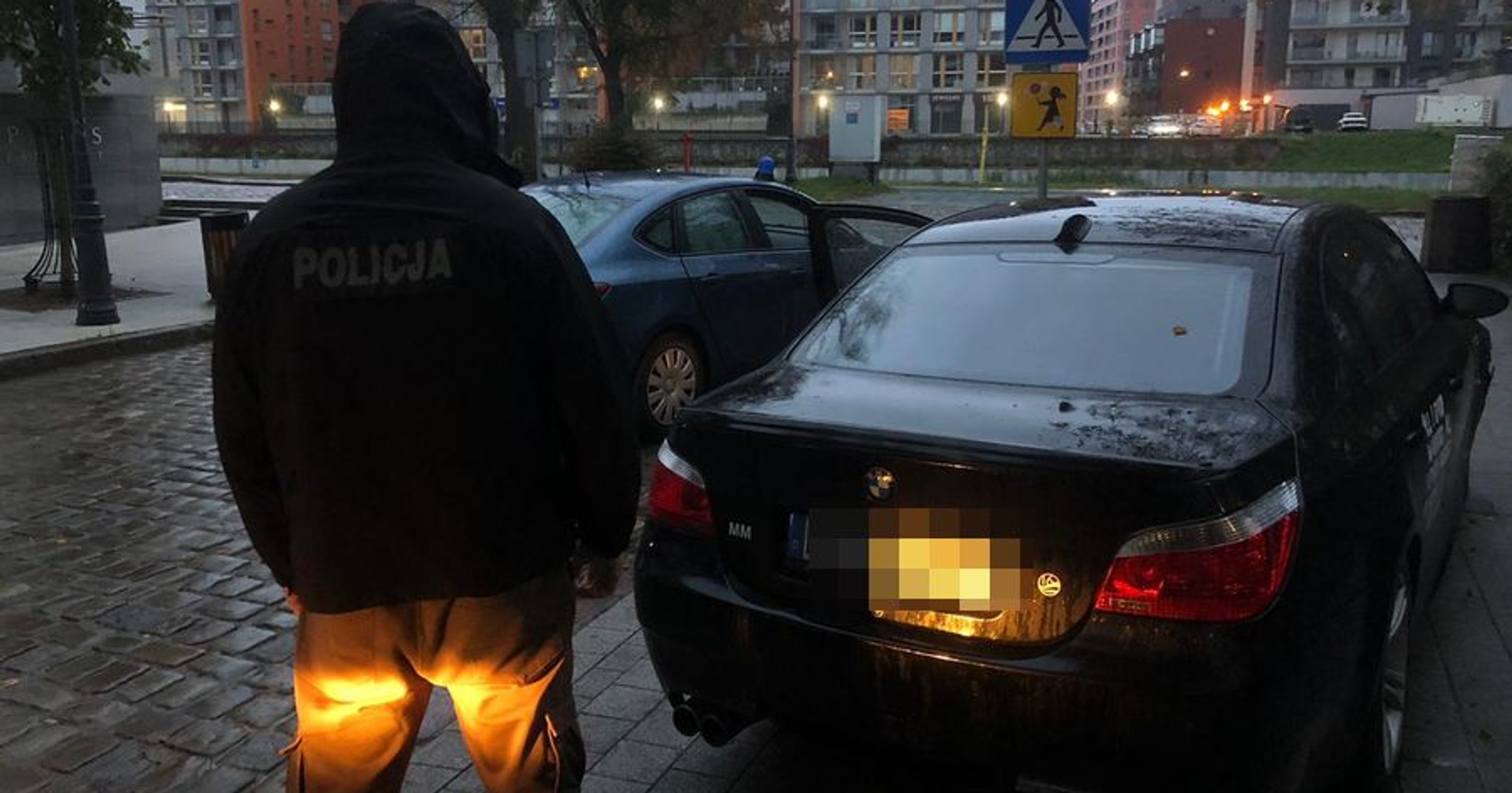 Policjanci odzyskali skradzione BMW