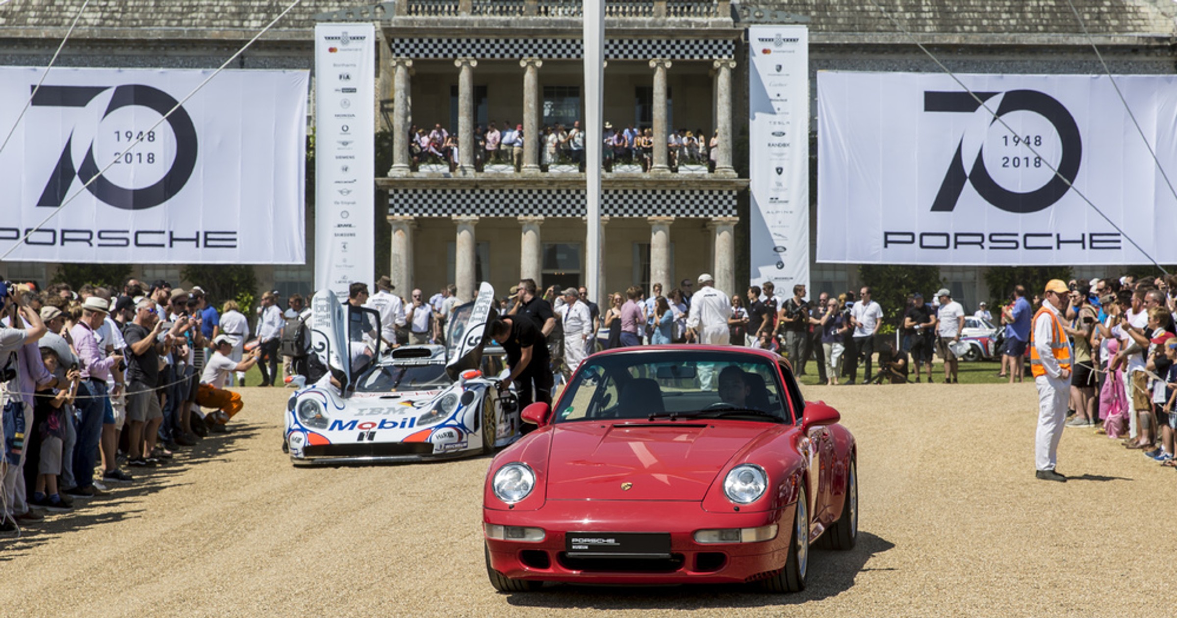 70 lat Porsche – parada w Goodwood