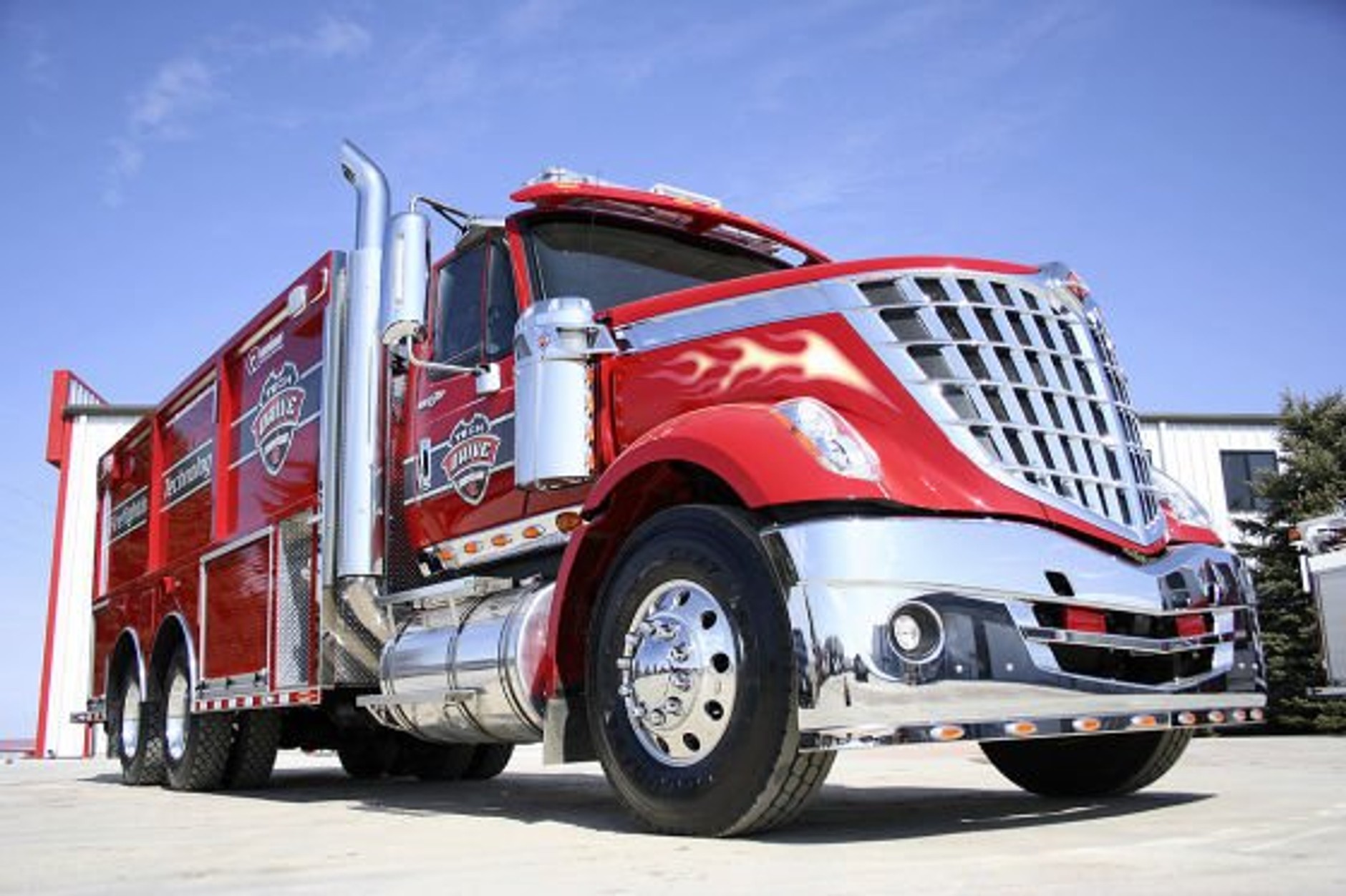 Urok i moc strażackich wozów