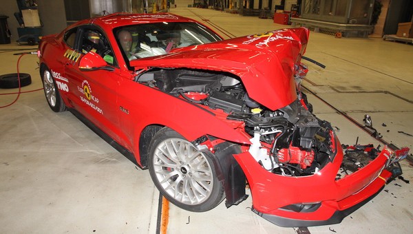 Ford Mustang - tylko dwie gwiazdki od Euro NCAP