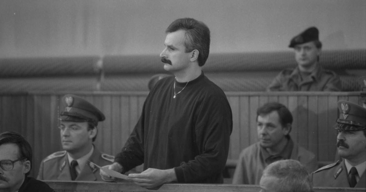 Zdzisław Najmrodzki na rozprawie sądowej