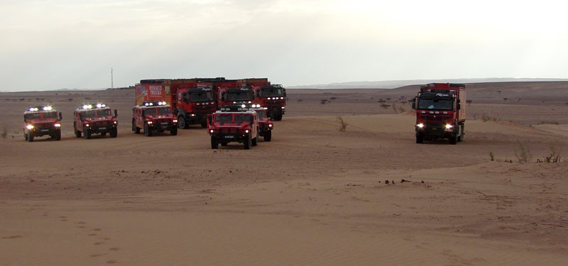 Renault Trucks Cape to Cape: Reportáž - Pouští a kamením