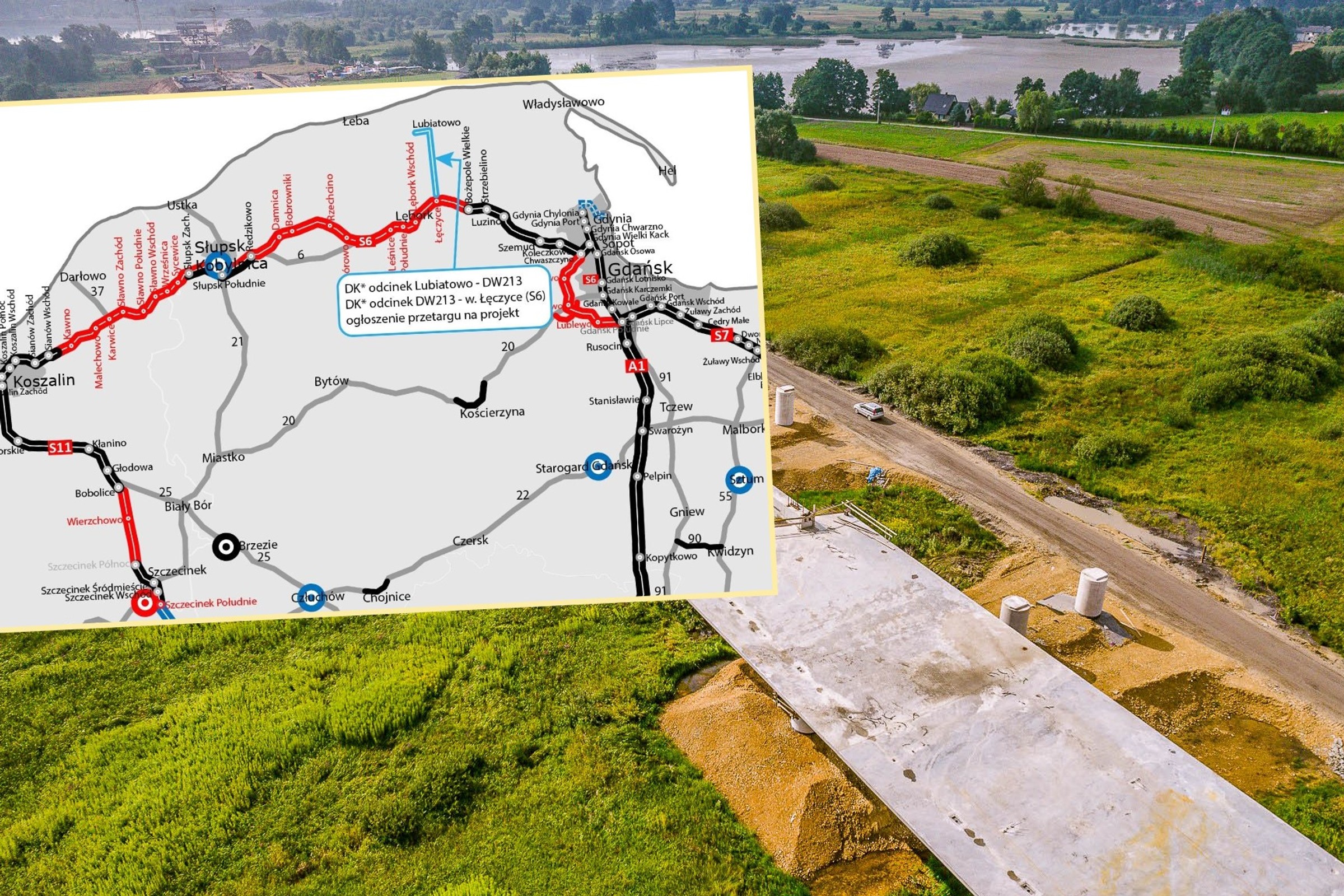 W Polsce powstaje zupełnie nowa droga na północ do S6. Do elektrowni, której jeszcze nie mamy