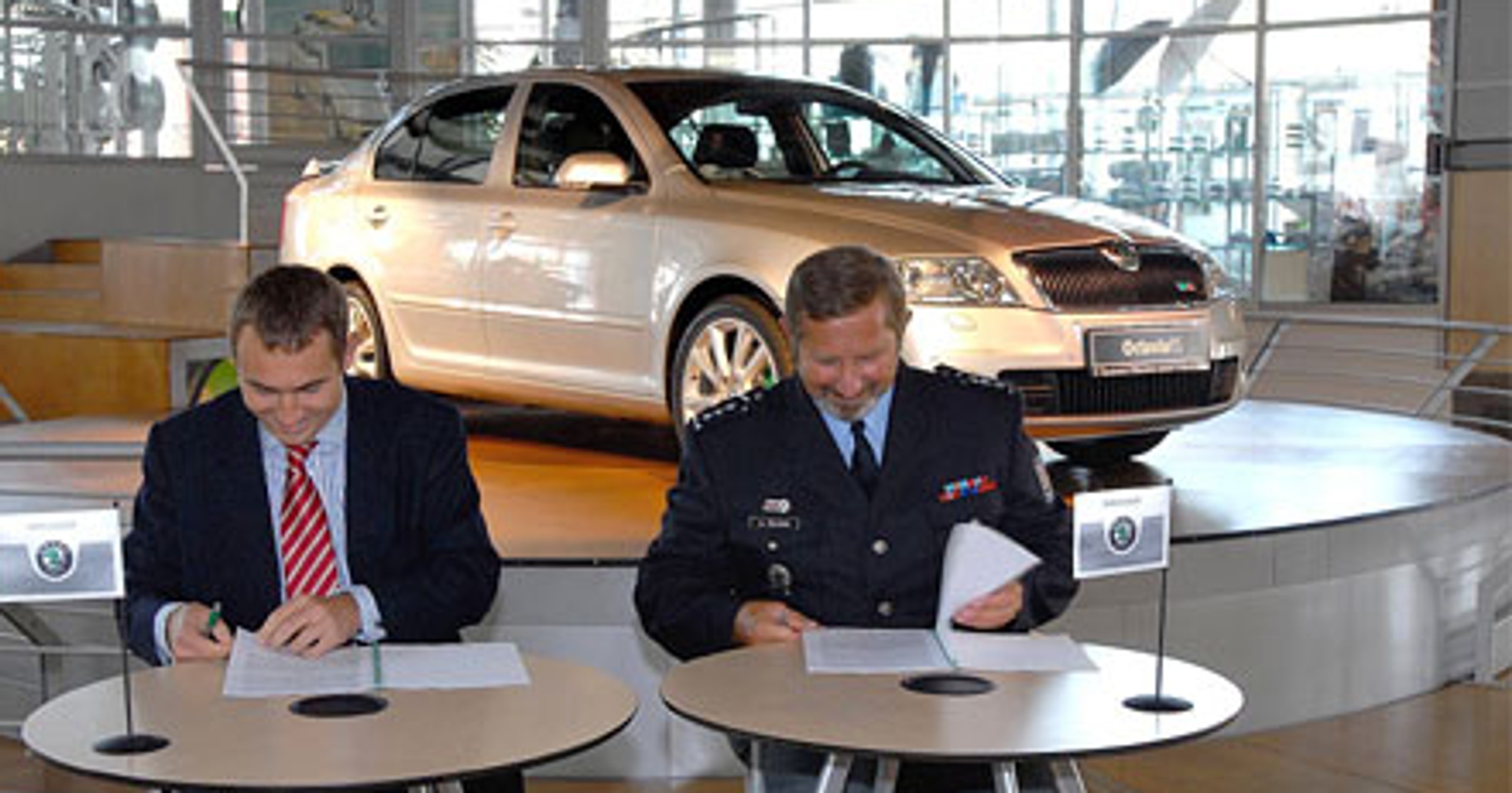 Skoda Octavia RS w służbie czeskiej policji