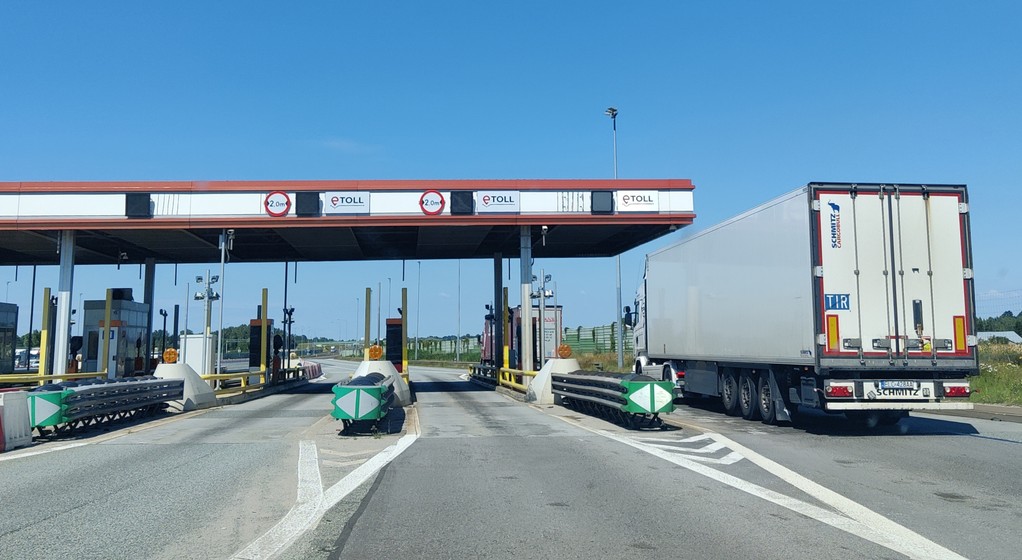 Bramka autostradowa - zdjęcie ilustracyjne