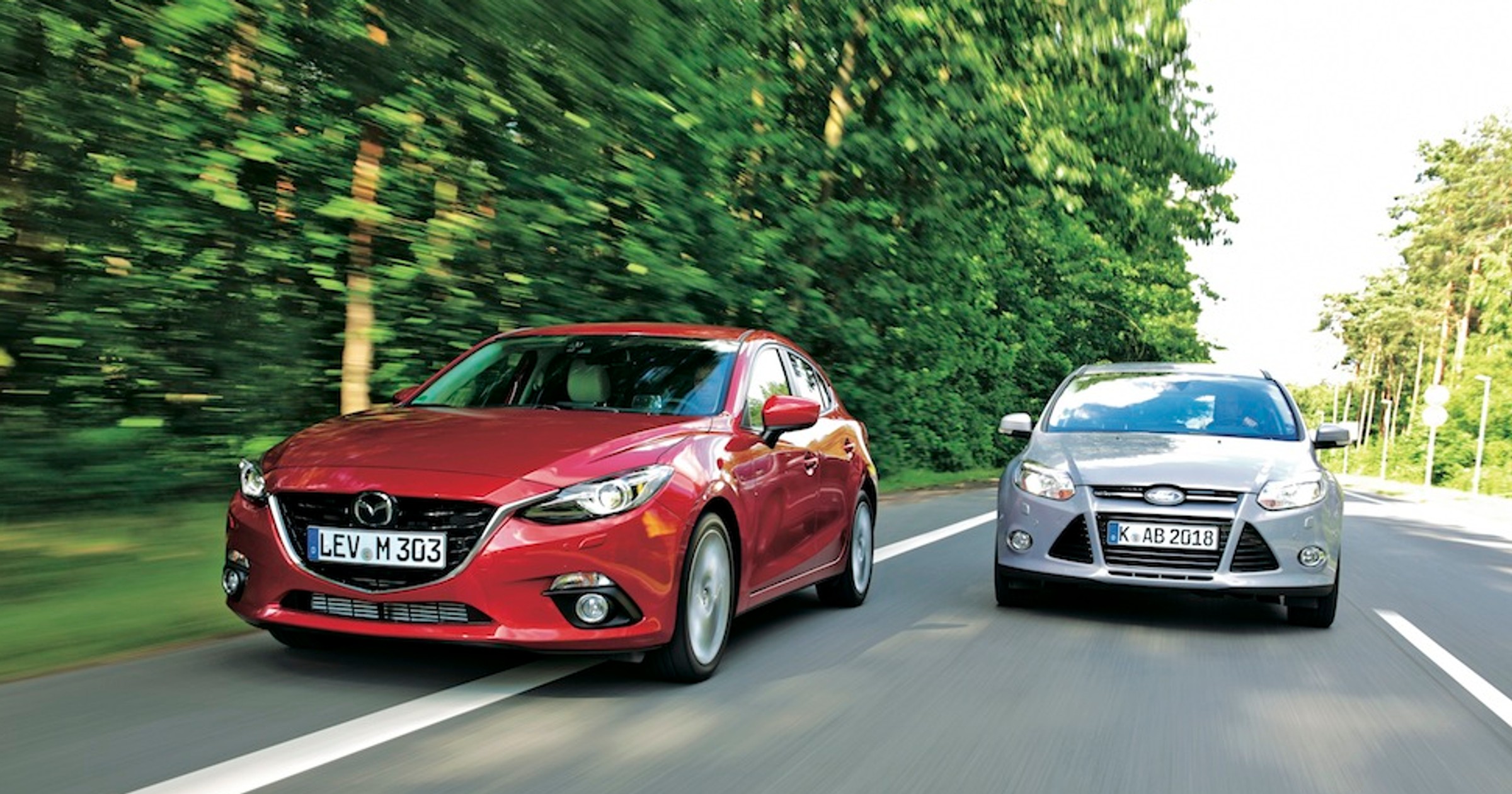 Mazda 3 Ford Focus