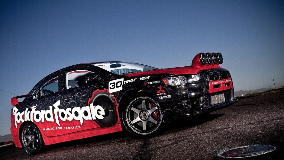 Rockford Fosgate: Mitsubishi Lancer EVO X
