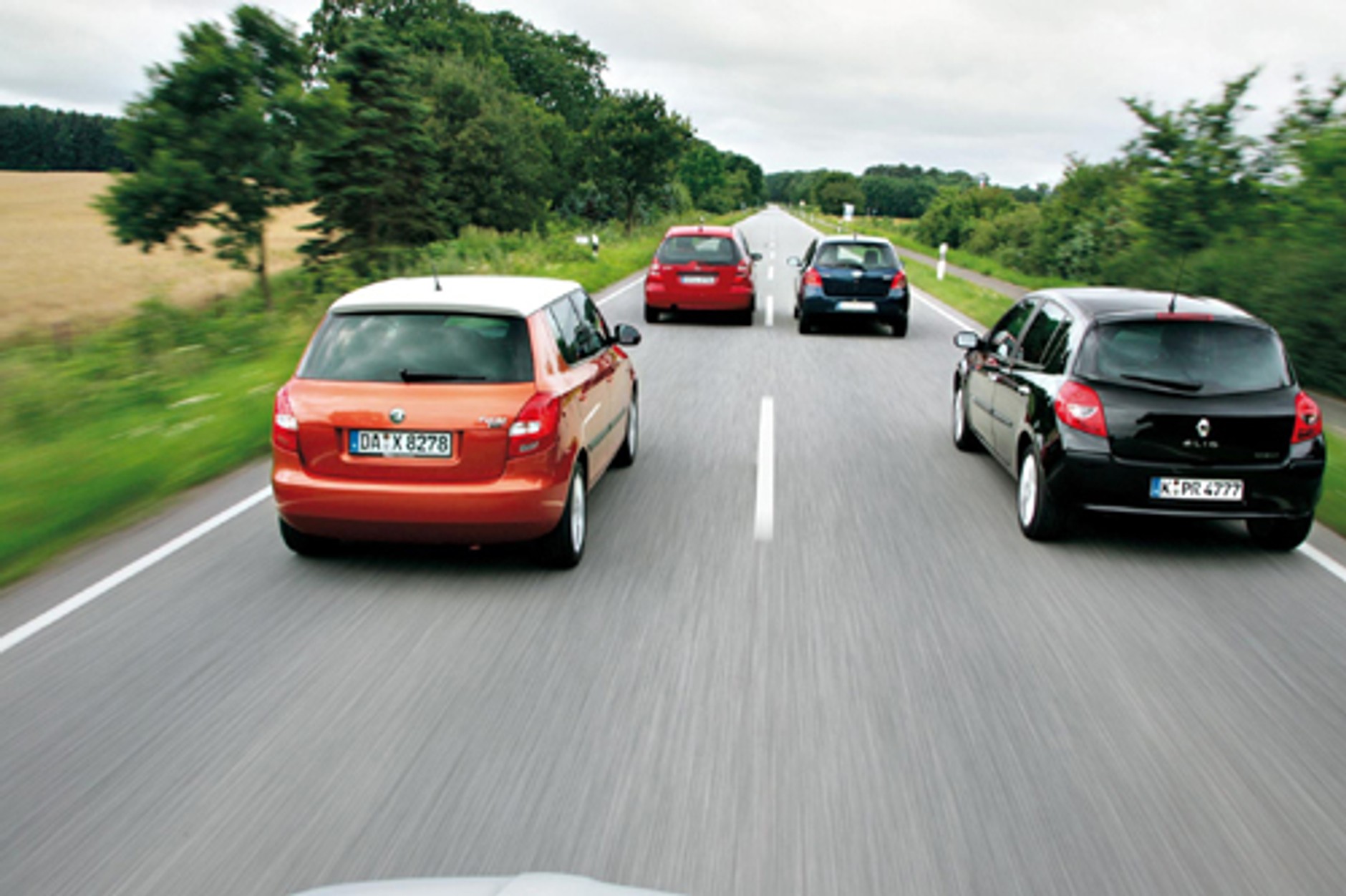 Renault Clio, Skoda Fabia, Toyota Yaris, Mercedes klasay A - Czy nowa Skoda Fabia stanie się przebojem?