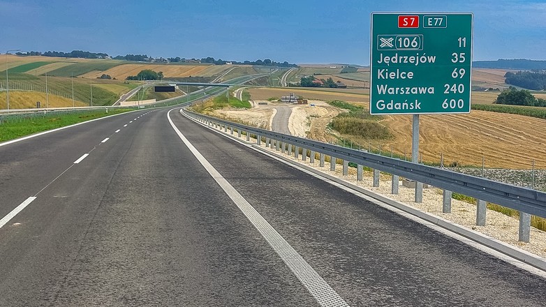 Droga S7 Moczydło — Miechów