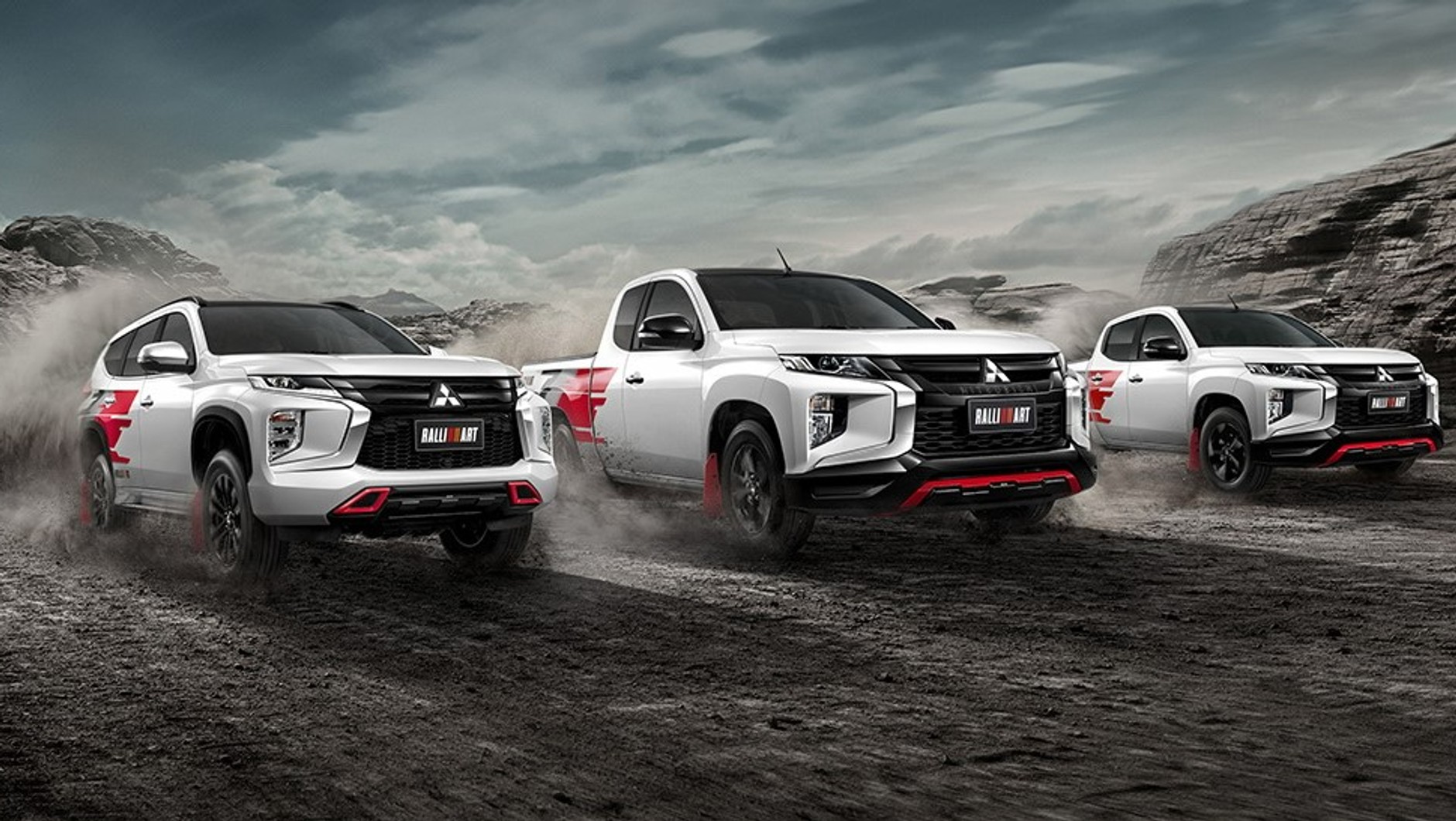 Mitsubishi Pajero Sport i L200 z pakietem Ralliart
