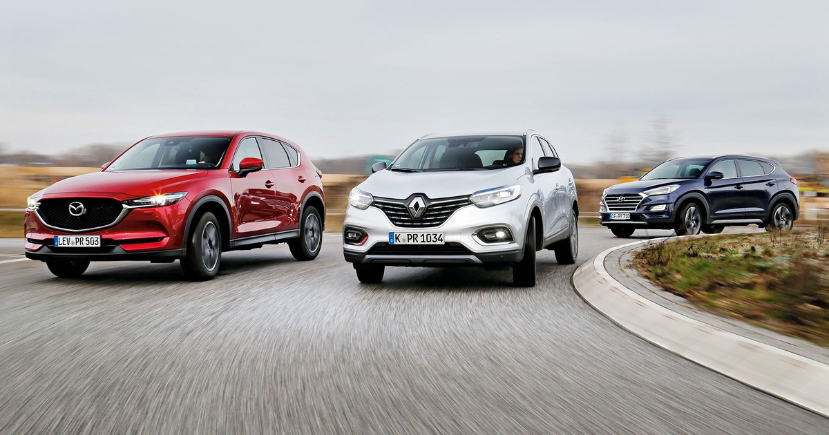 Renault Kadjar kontra Mazda CX-5 i Hyundai Tucson - który SUV będzie lepszym wyborem?